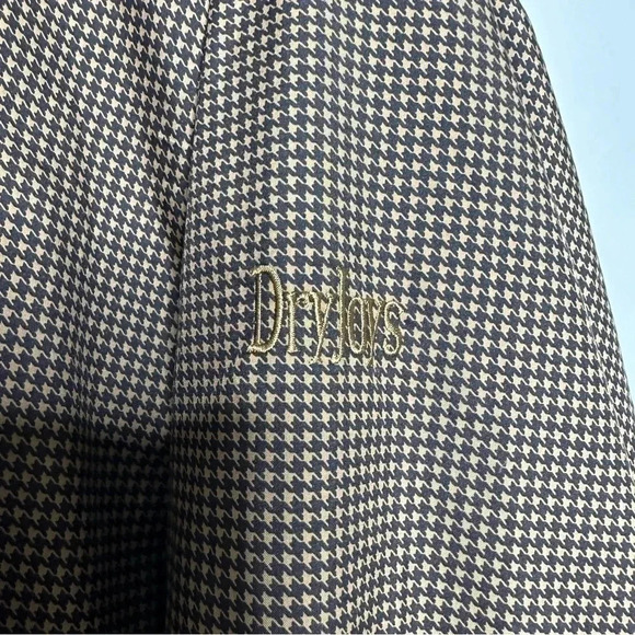 FJ FootJoy DryJoy Herringbone Half Zip Pullover Rain Golf Jacket Size Large - Picture 7 of 13